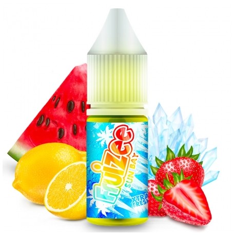 Sun Bay 10ml Fruizee Xtra Fresh Eliquid France gout citron, fraise, pastèque et frais.