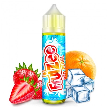 Red Pearl 50ml Fruizee Xtra Fresh Eliquid France gout fraise, orange, frais.