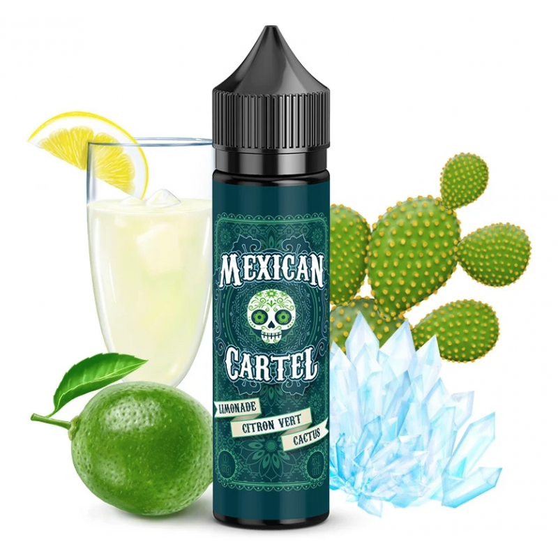 Limonade Citron Vert Cactus 50ml - Mexican Cartel