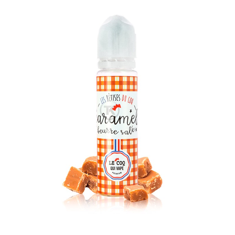 Caramel Beurre Salé 50ml Les Bêtises - Le Coq Qui Vape