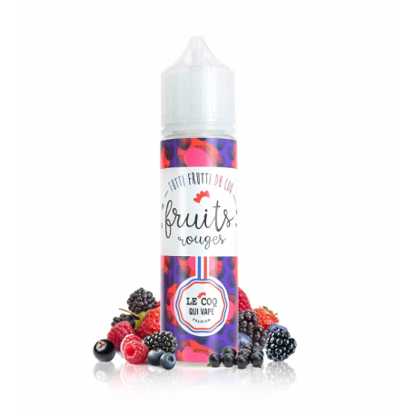 Fruits Rouges 50ml Les Bêtises - Le Coq Qui Vape
