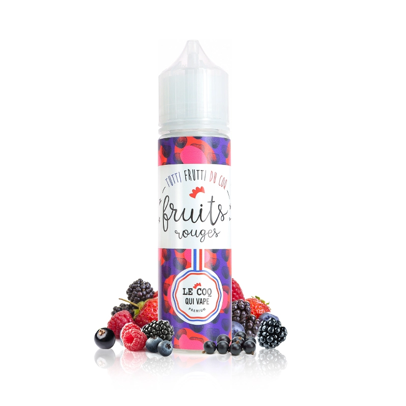 Fruits Rouges 50ml Les Bêtises - Le Coq Qui Vape