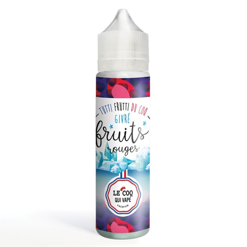Fruits Rouges 50ml Tutti Frutti - Le Coq Qui Vape Givré