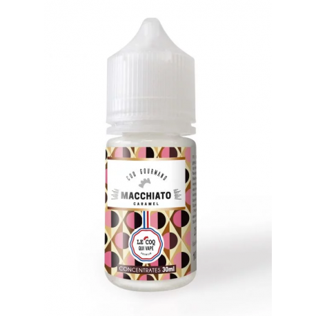 Concentré Macchiato Caramel 30ml - Le Coq Gourmand