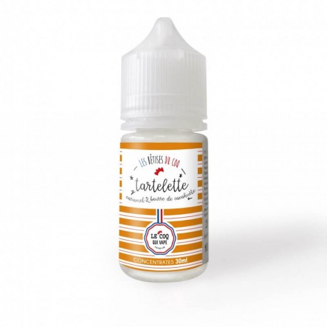 Concentré Tartelette Caramel & Beurre de cacahuète 30ml - Les Bêtises du Coq