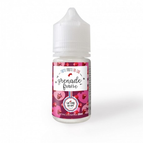 Concentré Grenade Fraise 30ml - Tutti Frutti du Coq