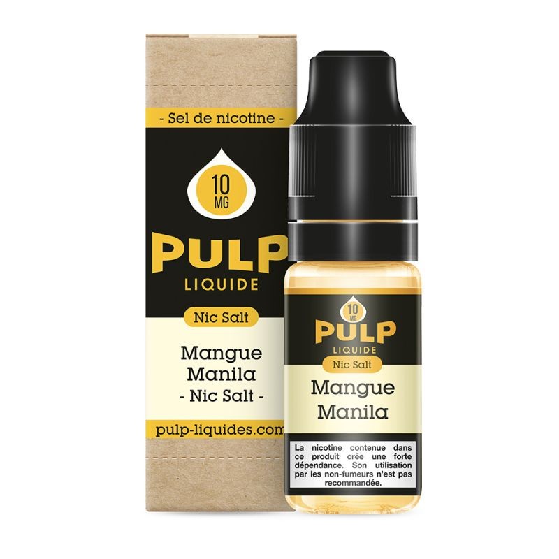 Mangue Manila Sels de nicotine 10ml - PULP Nicsalt